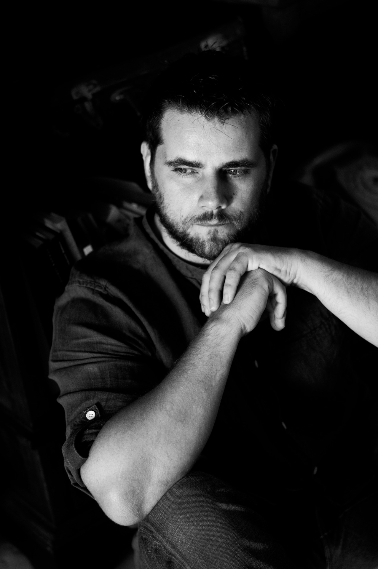 Séance photo lifestyle portrait d’homme en bretagne